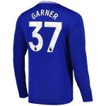 everton castore home replica shirt 2024-25 – long sleeve with garner 37 printing Collection | Everton FC Jerseys & Footwear