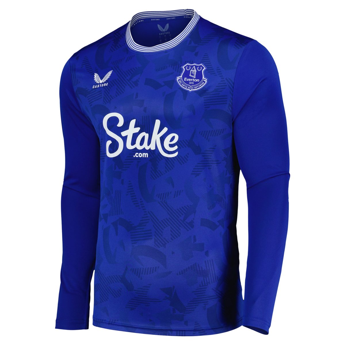 everton castore home replica shirt 2024-25 – long sleeve with welch 64 printing Collection | Everton FC Jerseys & Footwear