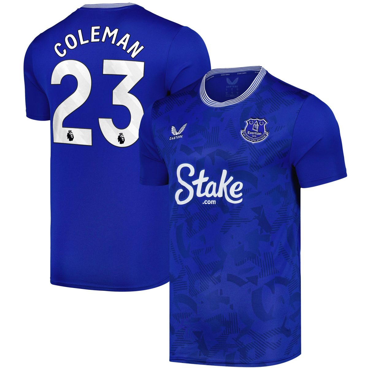 everton castore home replica shirt 2024-25 with coleman 23 printing Collection | Everton FC Jerseys & Footwear