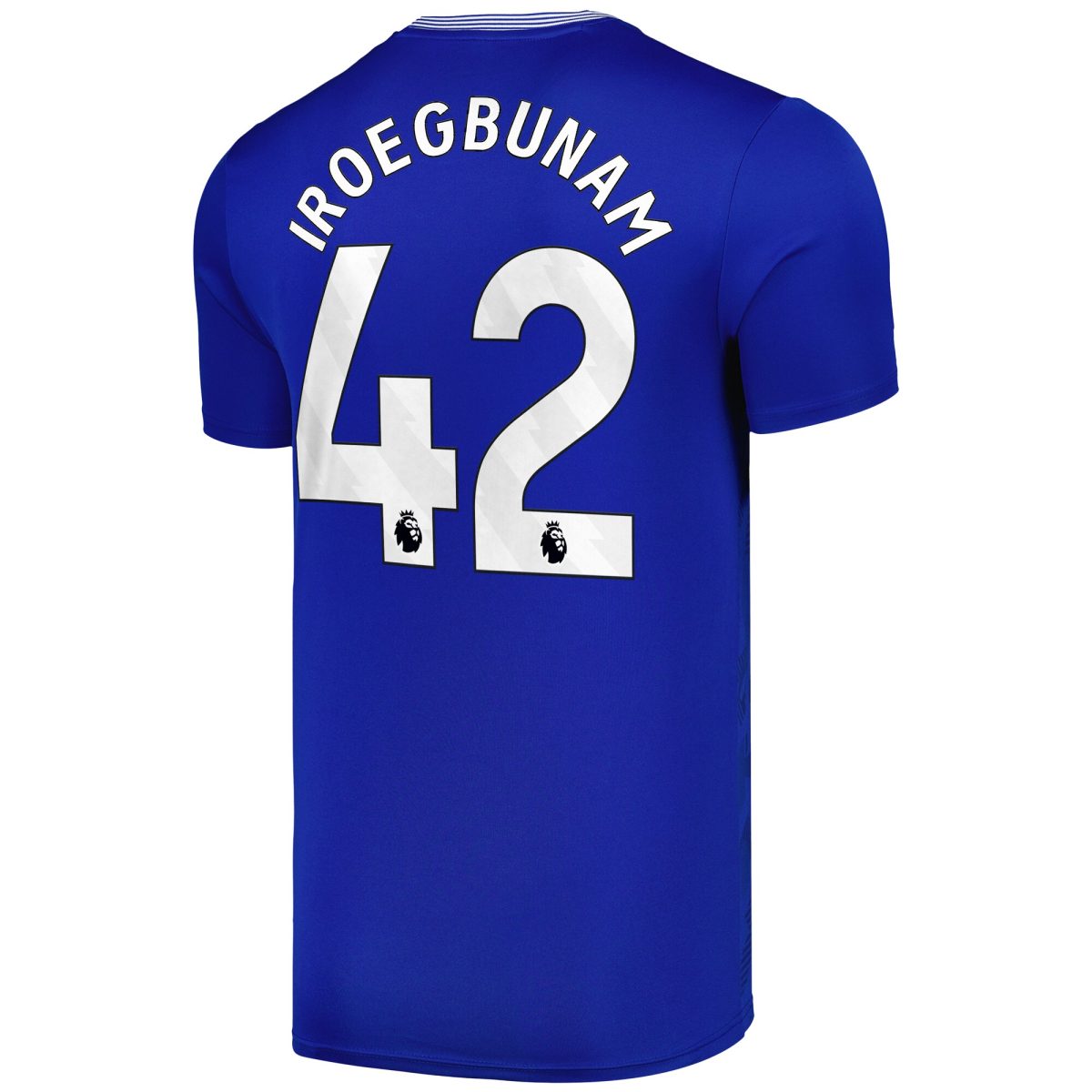 everton castore home replica shirt 2024-25 with iroegbunam 42 printing Collection | Everton FC Jerseys & Footwear