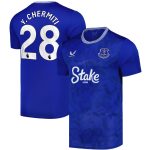 everton castore home replica shirt 2024-25 with y. chermiti 28 printing Collection | Everton FC Jerseys & Footwear