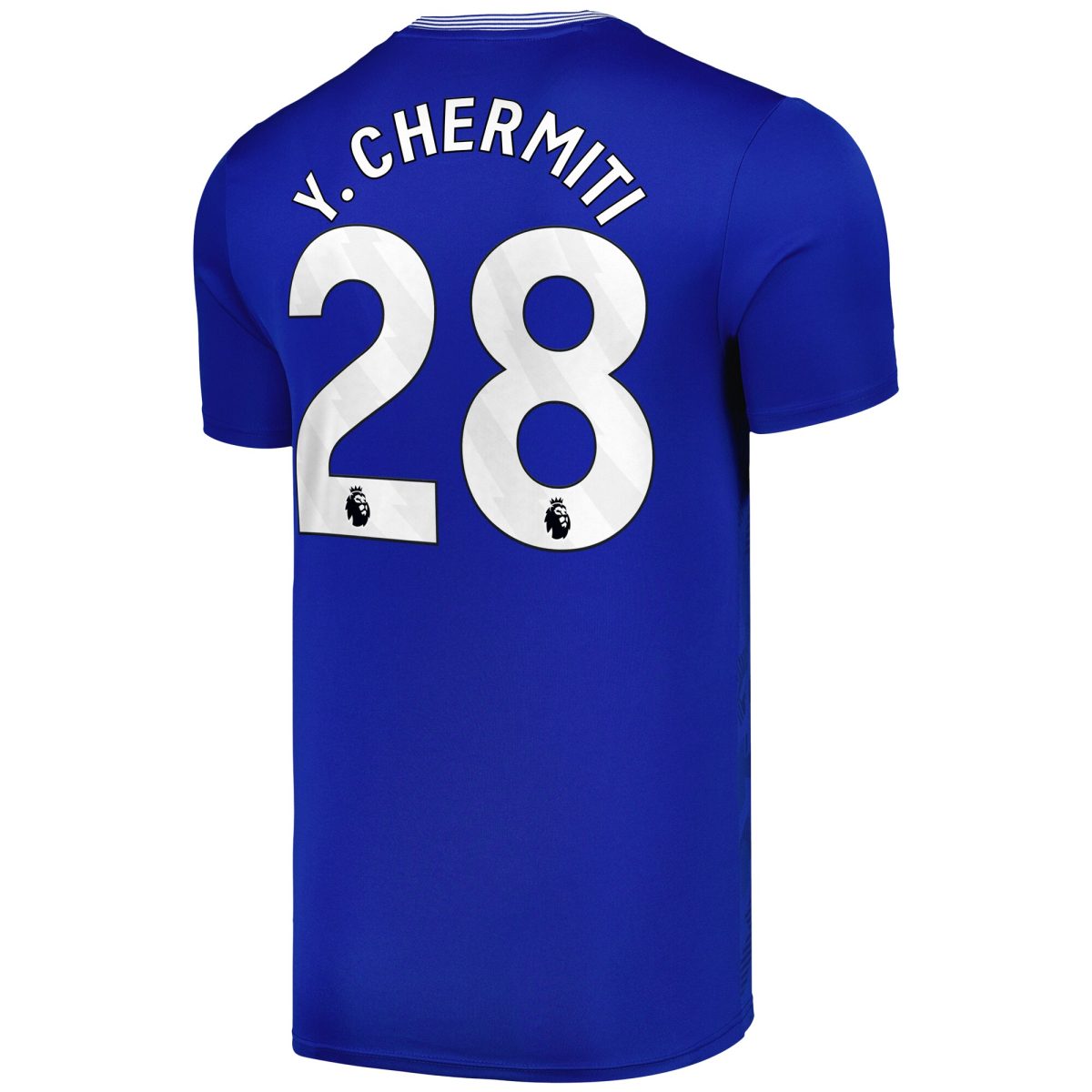 everton castore home replica shirt 2024-25 with y. chermiti 28 printing Collection | Everton FC Jerseys & Footwear