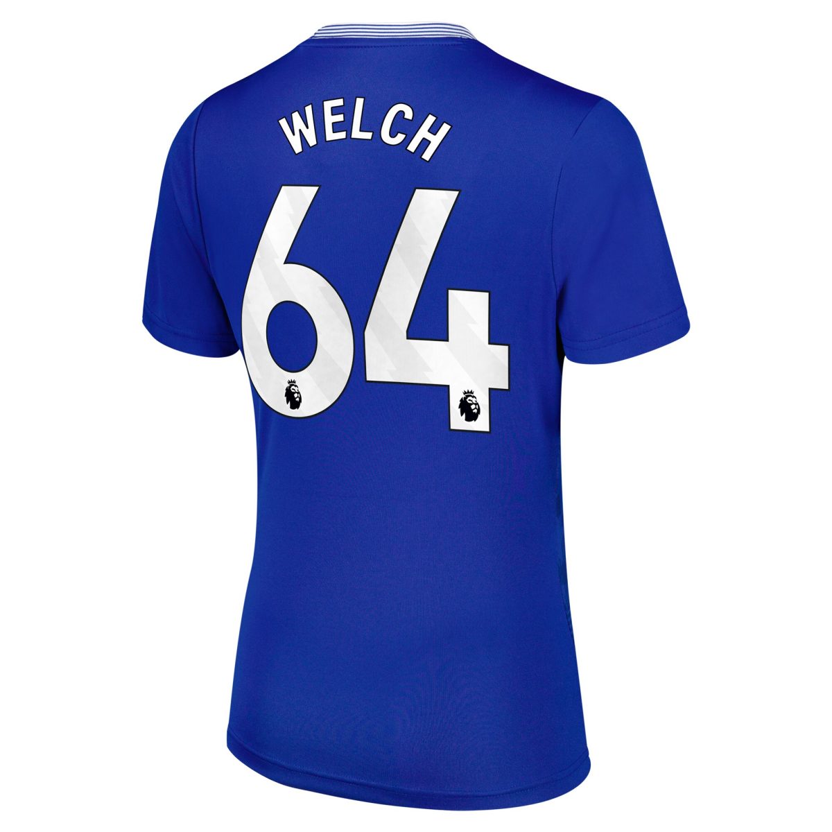 everton castore home replica shirt 2024-25 – womens with welch 64 printing Collection | Everton FC Jerseys & Footwear