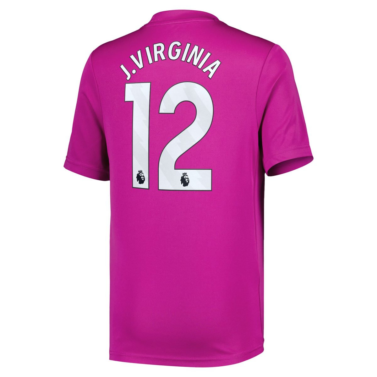 everton castore third goalkeeper shirt 2024-25 – kids with j.virginia 12 printing Collection | Everton FC Jerseys & Footwear