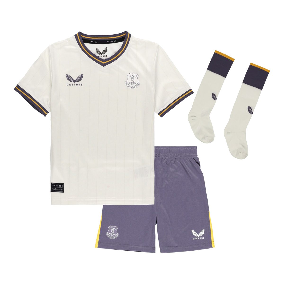 everton castore third infant kit 2024-25 with branthwaite 32 printing Collection | Everton FC Jerseys & Footwear