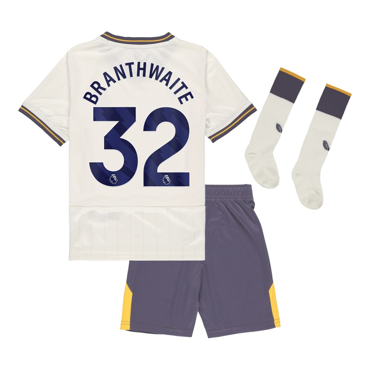 everton castore third infant kit 2024-25 with branthwaite 32 printing Collection | Everton FC Jerseys & Footwear