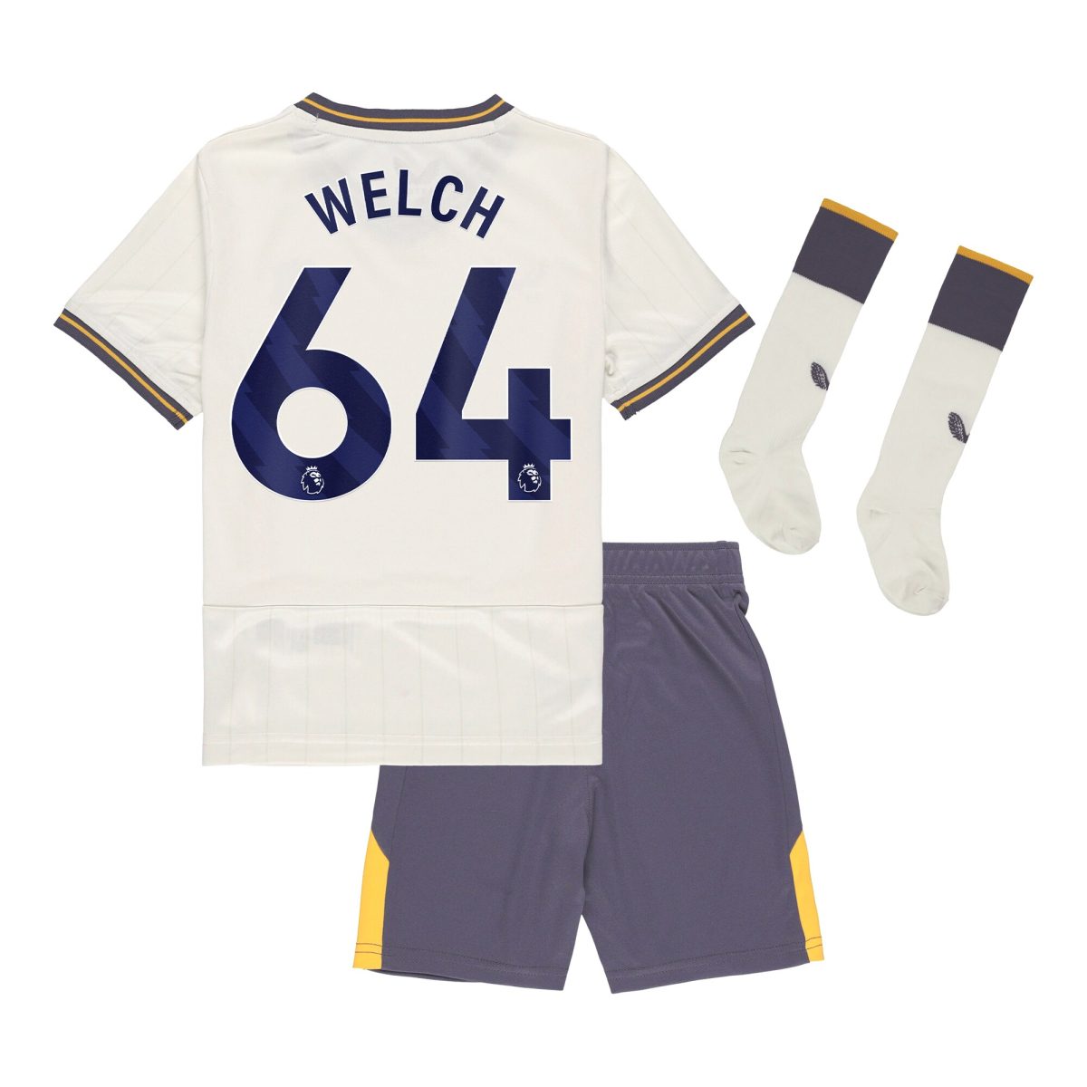 everton castore third infant kit 2024-25 with welch 64 printing Collection | Everton FC Jerseys & Footwear