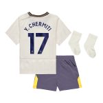 everton castore third infant kit 2024-25 with y. chermiti 17 printing Collection | Everton FC Jerseys & Footwear