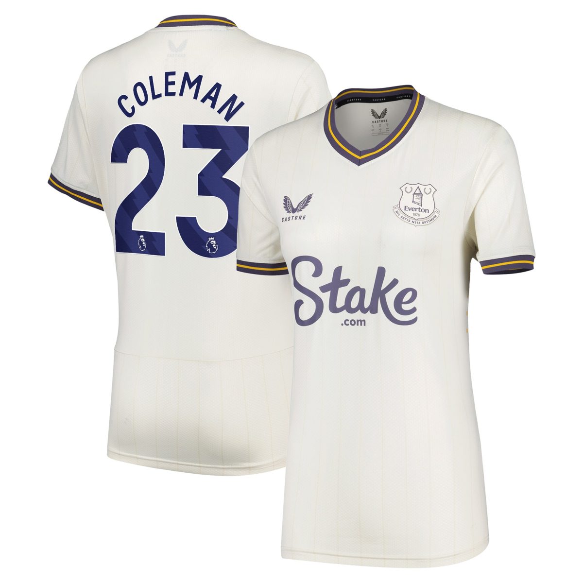 everton castore third pro shirt 2024-25 – womens with coleman 23 printing Collection | Everton FC Jerseys & Footwear