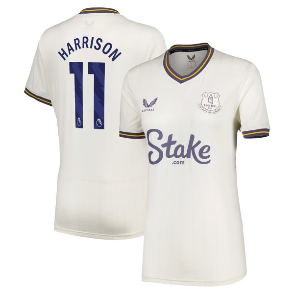 everton castore third pro shirt 2024-25 – womens with harrison 11 printing Collection | Everton FC Jerseys & Footwear