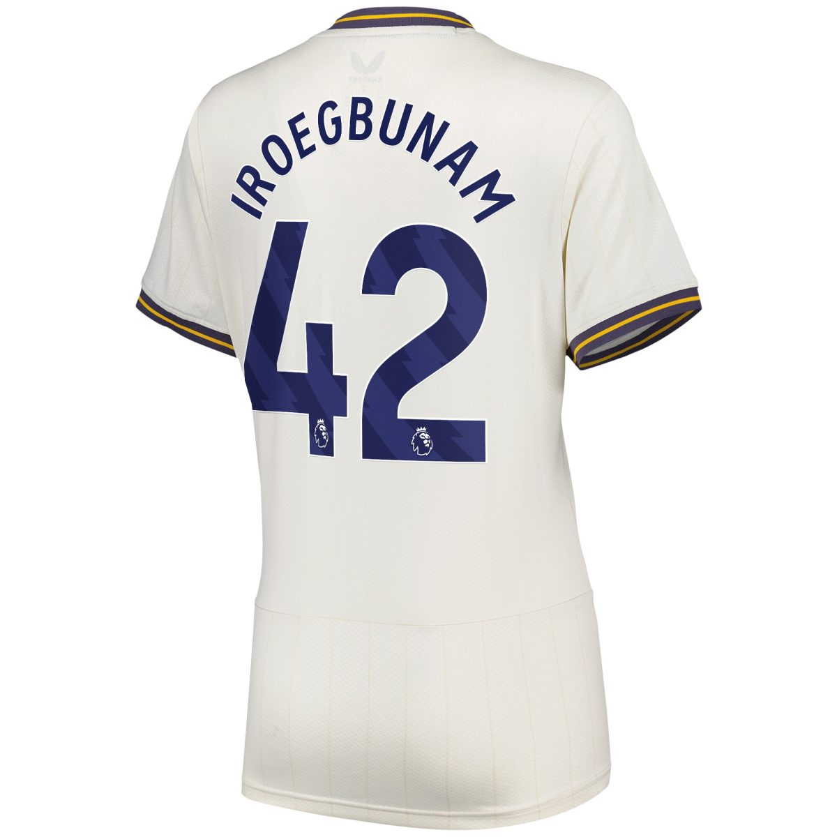 everton castore third pro shirt 2024-25 – womens with iroegbunam 42 printing Collection | Everton FC Jerseys & Footwear