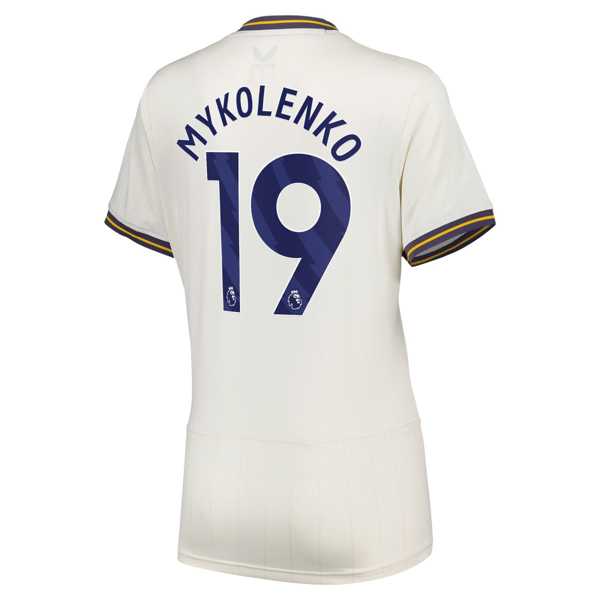 everton castore third pro shirt 2024-25 – womens with mykolenko 19 printing Collection | Everton FC Jerseys & Footwear