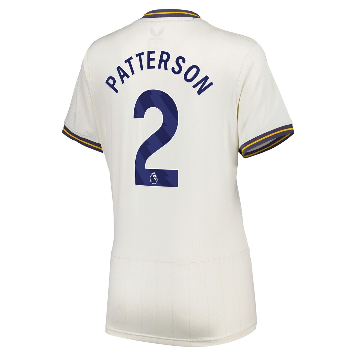 everton castore third pro shirt 2024-25 – womens with patterson 2 printing Collection | Everton FC Jerseys & Footwear