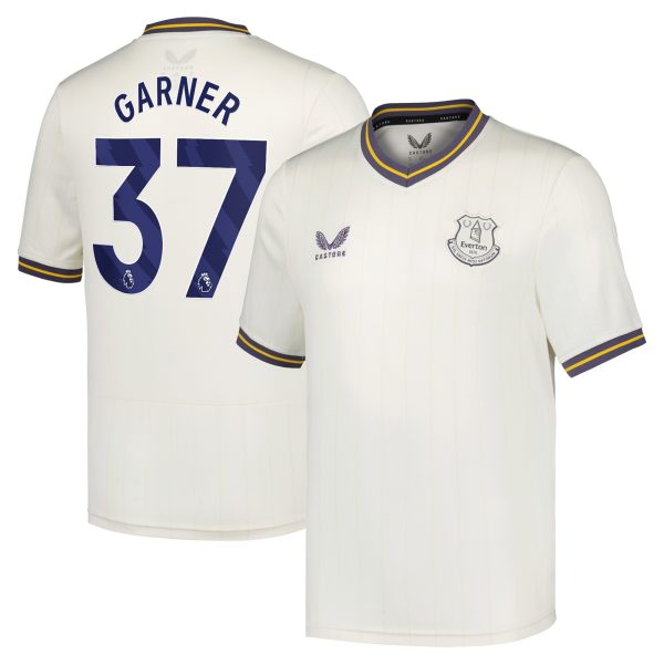 everton castore third shirt 2024-25 – kids with garner 37 printing Collection | Everton FC Jerseys & Footwear