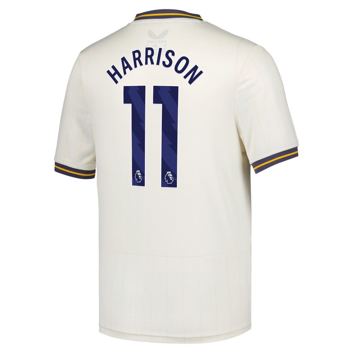 everton castore third shirt 2024-25 – kids with harrison 11 printing Collection | Everton FC Jerseys & Footwear