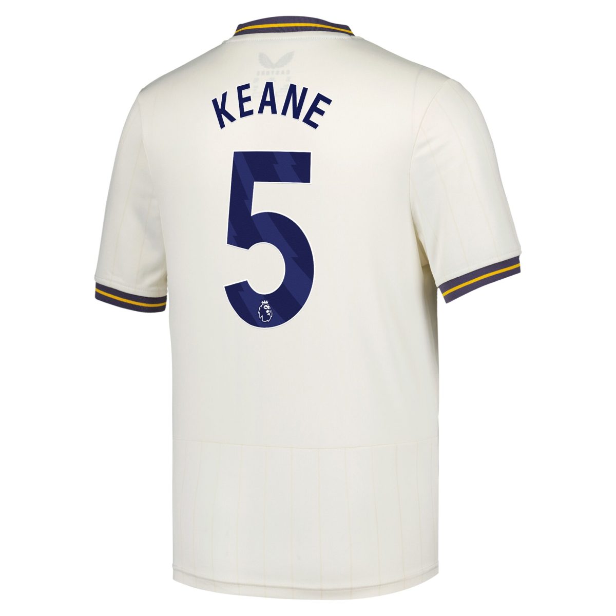 everton castore third shirt 2024-25 – kids with keane 5 printing Collection | Everton FC Jerseys & Footwear