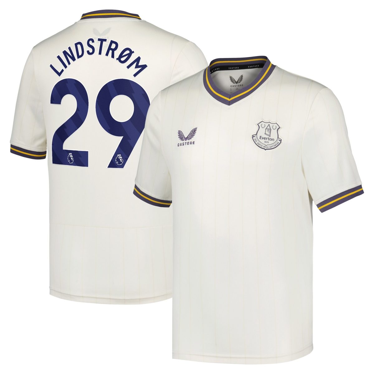 everton castore third shirt 2024-25 – kids with lindstrøm 29 printing Collection | Everton FC Jerseys & Footwear