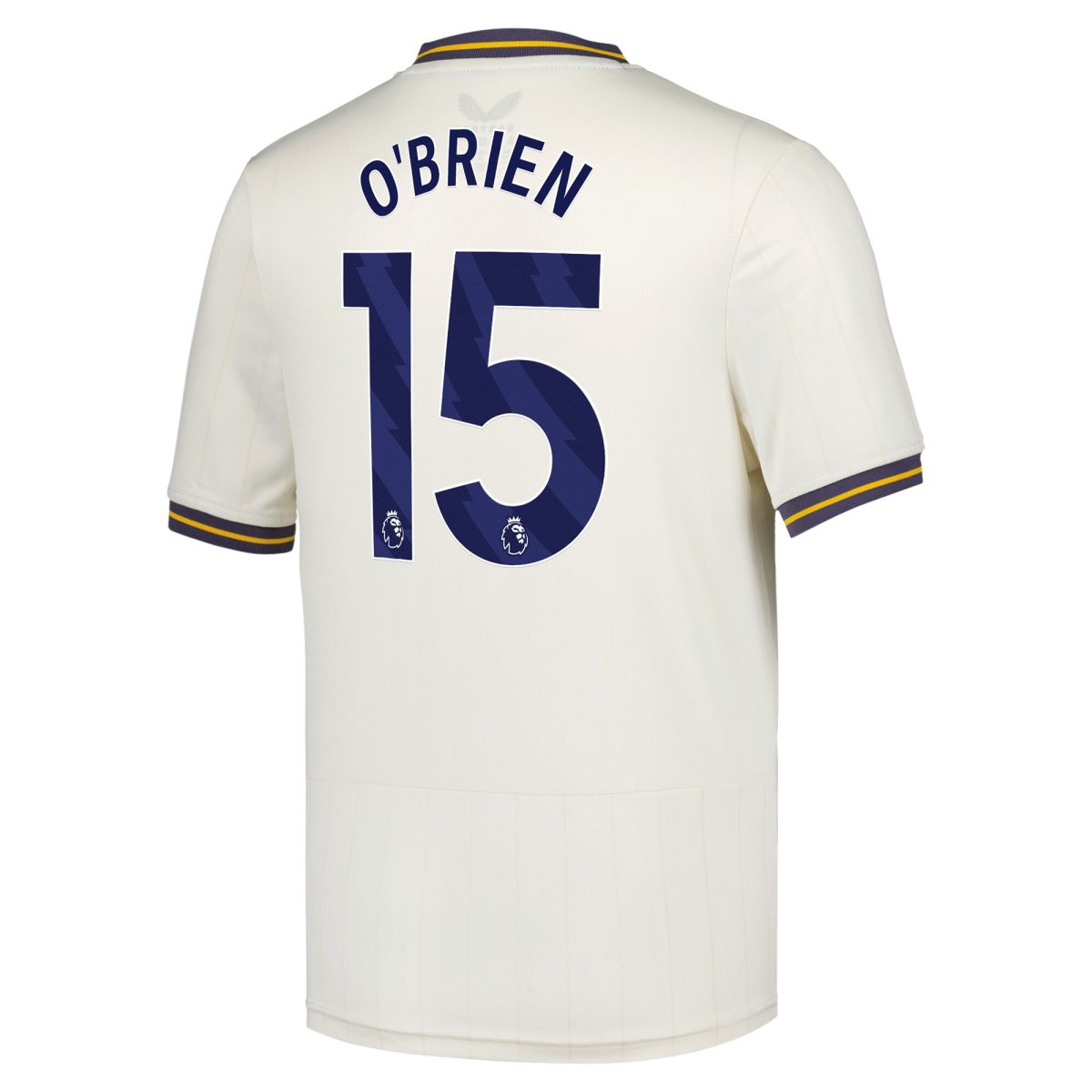 everton castore third shirt 2024-25 – kids with obrien 15 printing Collection | Everton FC Jerseys & Footwear