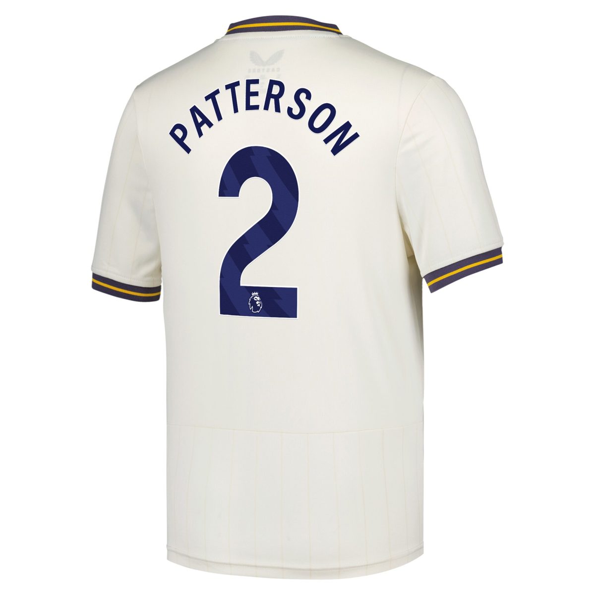 everton castore third shirt 2024-25 – kids with patterson 2 printing Collection | Everton FC Jerseys & Footwear