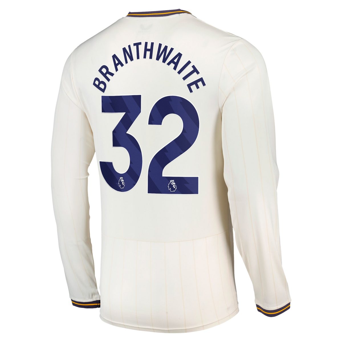 everton castore third shirt 2024-25 – long sleeve – kids with branthwaite 32 printing Collection | Everton FC Jerseys & Footwear