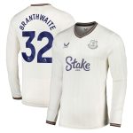 everton castore third shirt 2024-25 – long sleeve with branthwaite 32 printing Collection | Everton FC Jerseys & Footwear