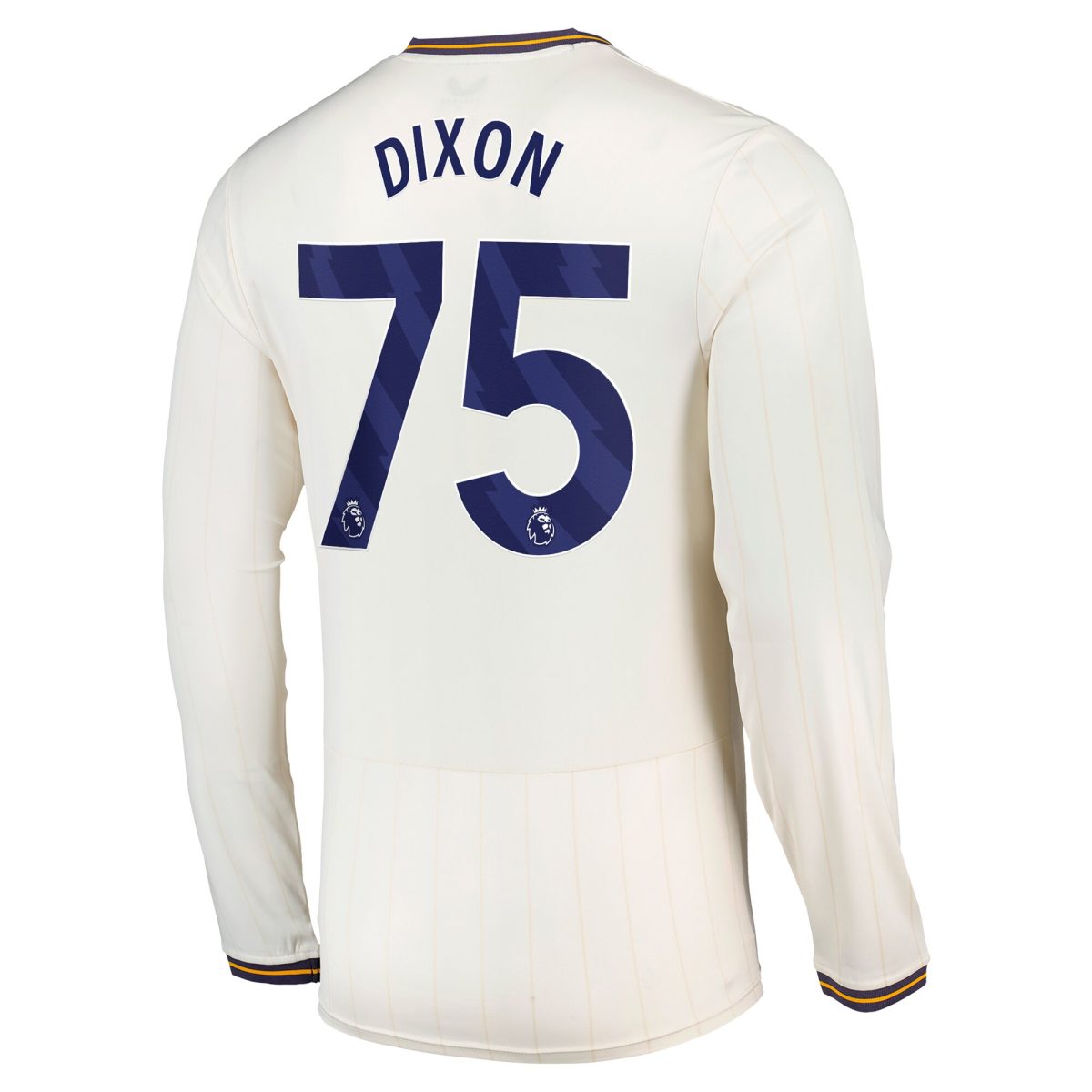 everton castore third shirt 2024-25 – long sleeve with dixon 75 printing Collection | Everton FC Jerseys & Footwear