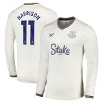 everton castore third shirt 2024-25 – long sleeve with harrison 11 printing Collection | Everton FC Jerseys & Footwear