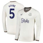 everton castore third shirt 2024-25 – long sleeve with keane 5 printing Collection | Everton FC Jerseys & Footwear