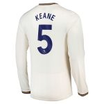 everton castore third shirt 2024-25 – long sleeve with keane 5 printing Collection | Everton FC Jerseys & Footwear