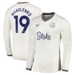 everton castore third shirt 2024-25 – long sleeve with mykolenko 19 printing Collection | Everton FC Jerseys & Footwear