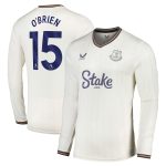 everton castore third shirt 2024-25 – long sleeve with obrien 15 printing Collection | Everton FC Jerseys & Footwear