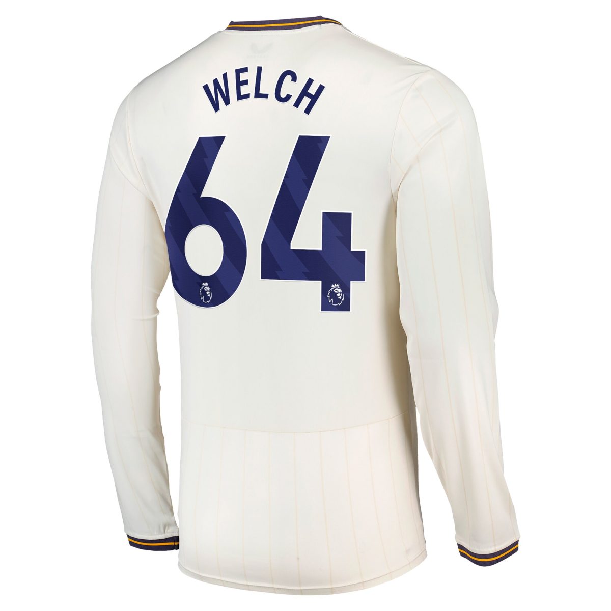 everton castore third shirt 2024-25 – long sleeve with welch 64 printing Collection | Everton FC Jerseys & Footwear