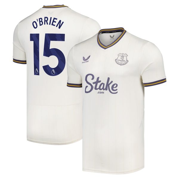 everton castore third shirt 2024-25 with obrien 15 printing Collection | Everton FC Jerseys & Footwear