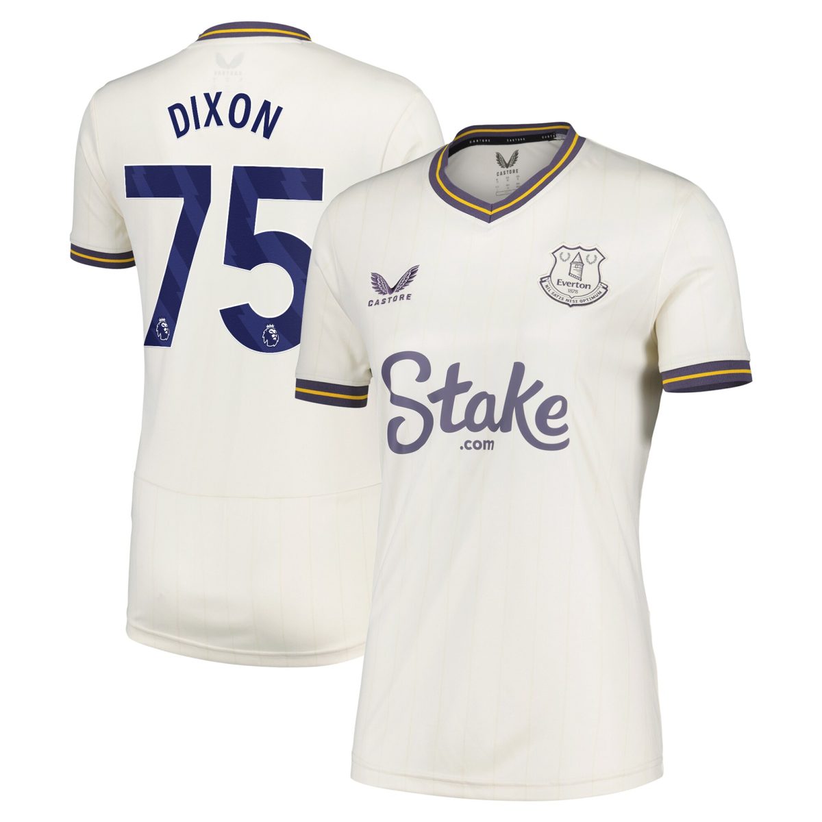 everton castore third shirt 2024-25 – womens with dixon 75 printing Collection | Everton FC Jerseys & Footwear