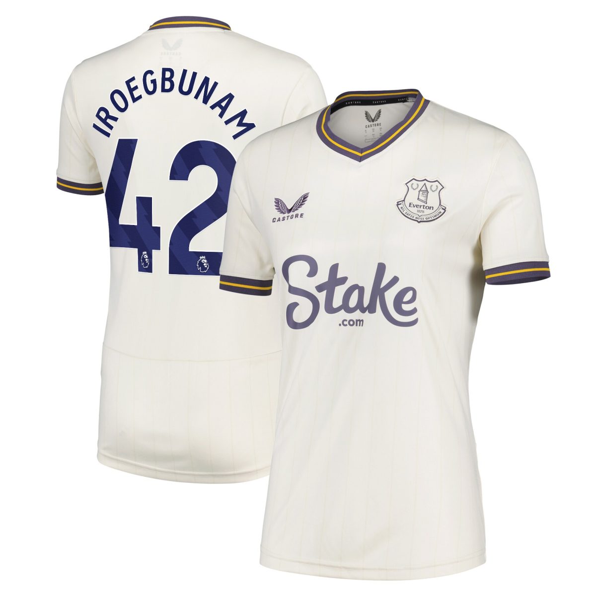 everton castore third shirt 2024-25 – womens with iroegbunam 42 printing Collection | Everton FC Jerseys & Footwear