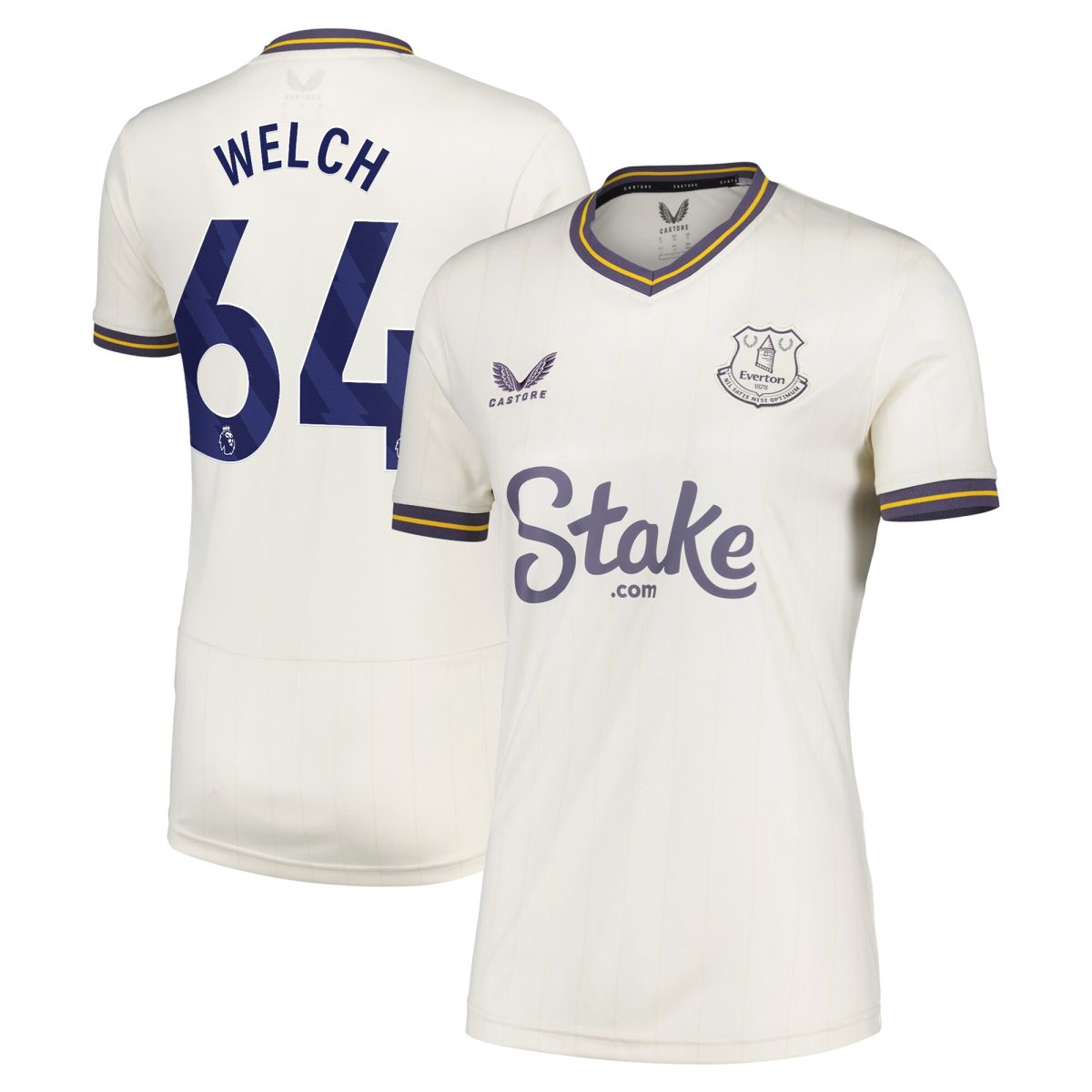 everton castore third shirt 2024-25 – womens with welch 64 printing Collection | Everton FC Jerseys & Footwear