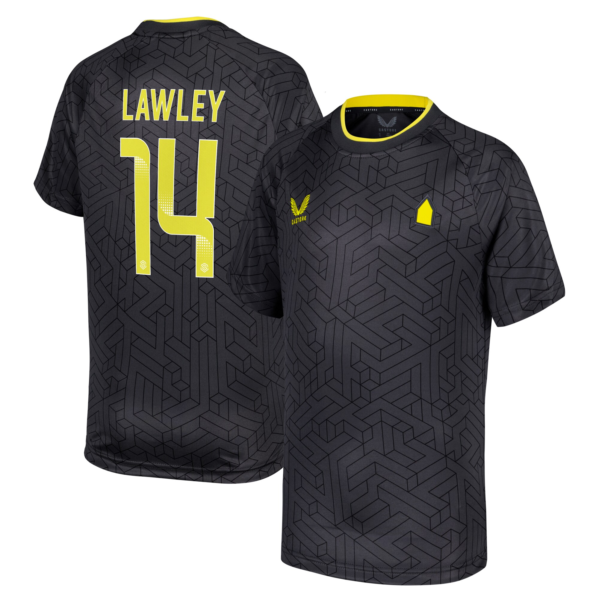 everton castore wsl away shirt 2024-25 – kids with lawley 14 printing Collection | Everton FC Jerseys & Footwear