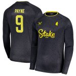 everton castore wsl away shirt 2024-25 – long sleeve with payne 9 printing Collection | Everton FC Jerseys & Footwear