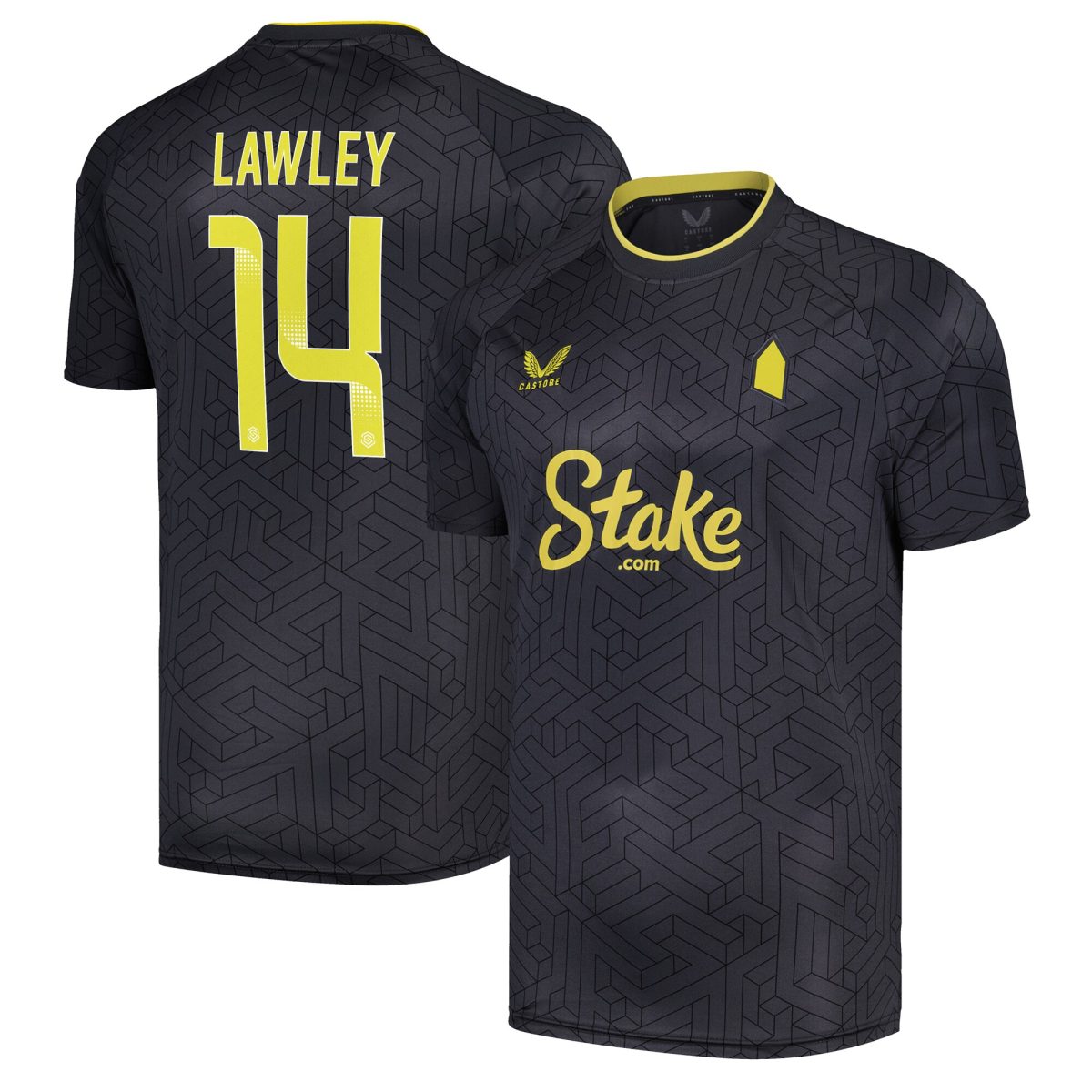 everton castore wsl away shirt 2024-25 with lawley 14 printing Collection | Everton FC Jerseys & Footwear