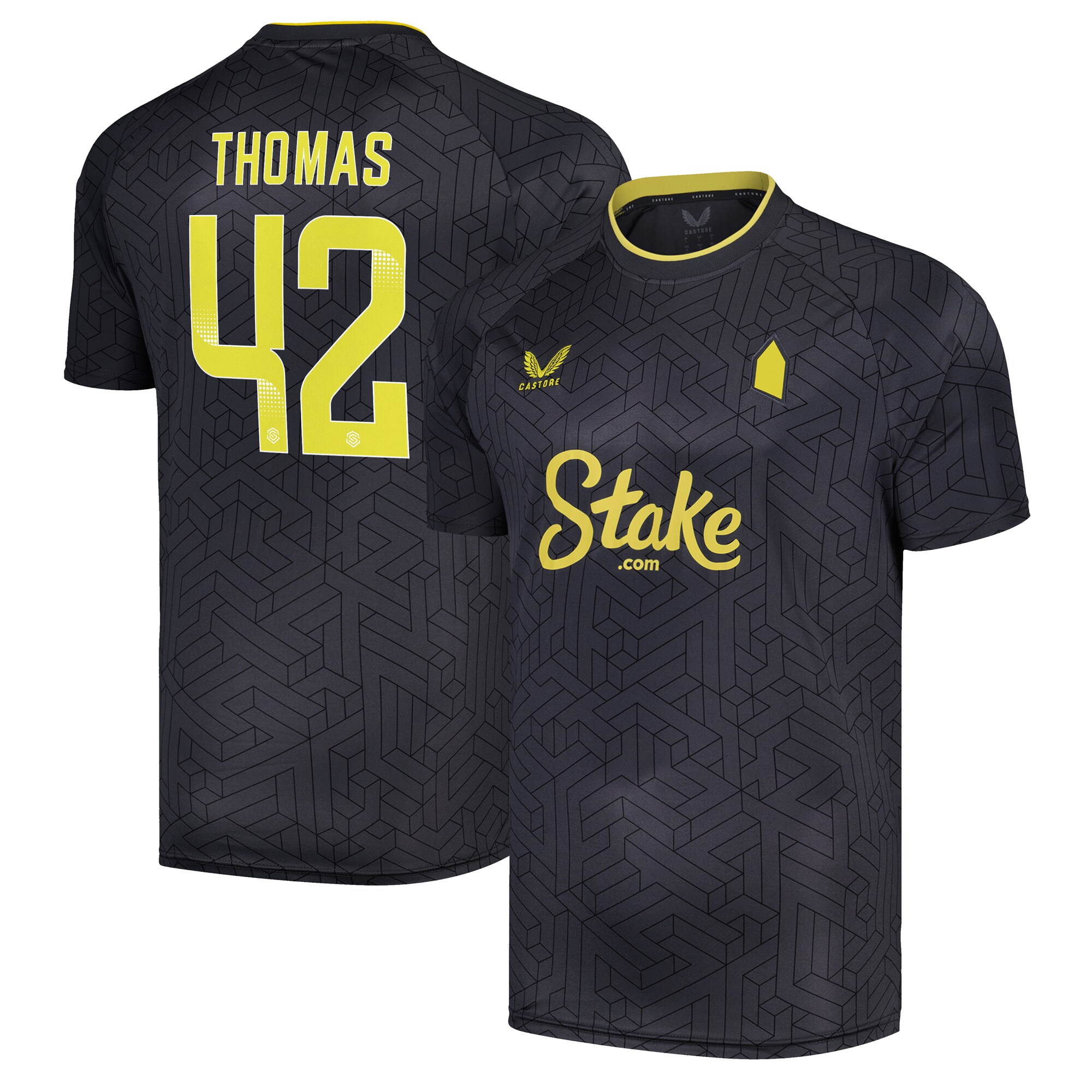 everton castore wsl away shirt 2024-25 with thomas 42 printing Collection | Everton FC Jerseys & Footwear