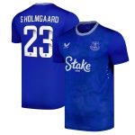 everton castore wsl home pro shirt 2024-25 with s.holmgaard 23 printing Collection | Everton FC Jerseys & Footwear