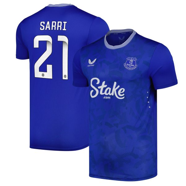 everton castore wsl home pro shirt 2024-25 with sarri 21 printing Collection | Everton FC Jerseys & Footwear