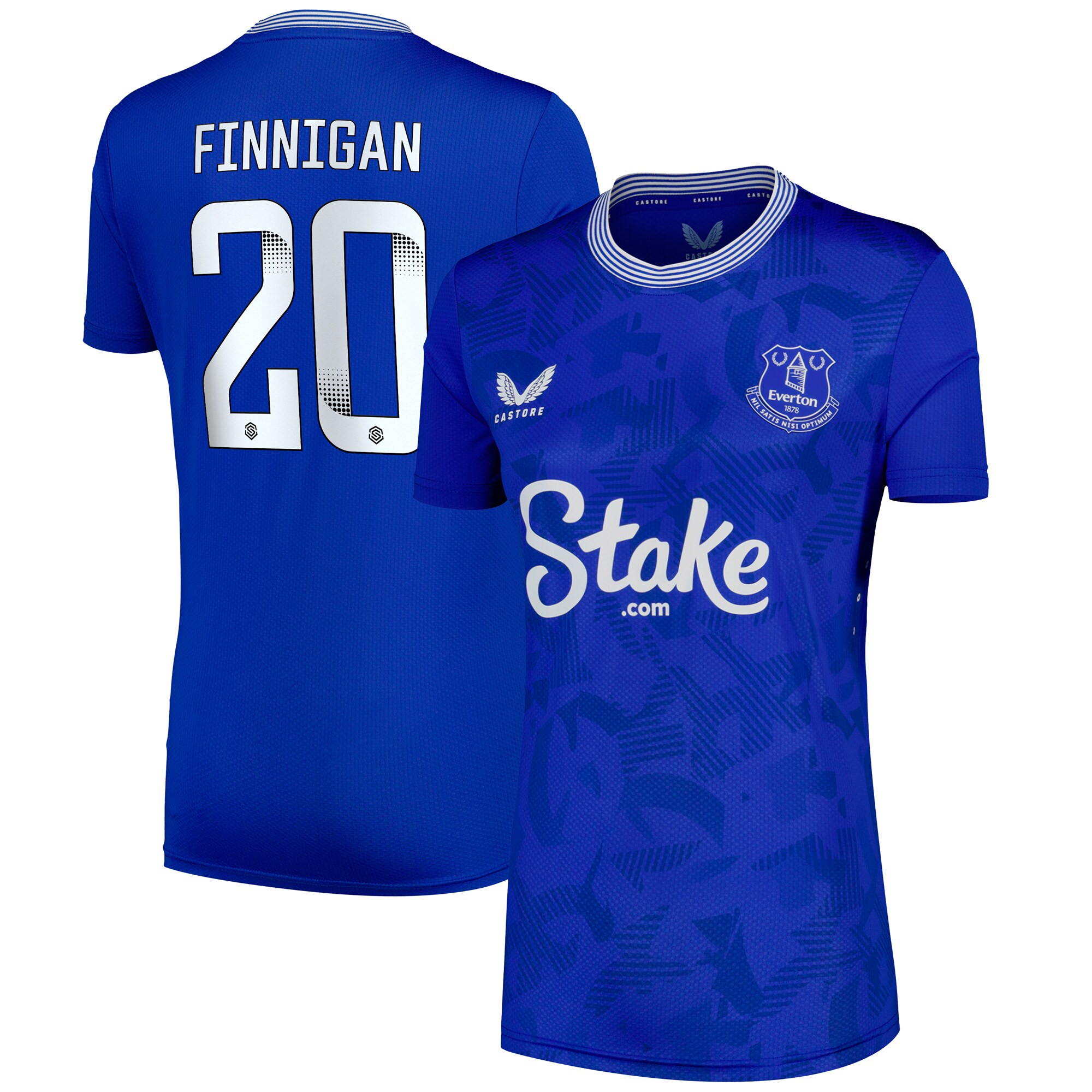 everton castore wsl home pro shirt 2024-25 – womens with finnigan 20 printing Collection | Everton FC Jerseys & Footwear