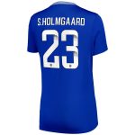 everton castore wsl home pro shirt 2024-25 – womens with s.holmgaard 23 printing Collection | Everton FC Jerseys & Footwear