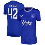 everton castore wsl home pro shirt 2024-25 – womens with thomas 42 printing Collection | Everton FC Jerseys & Footwear