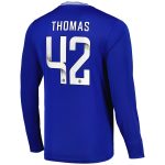 everton castore wsl home replica shirt 2024-25 – long sleeve with thomas 42 printing Collection | Everton FC Jerseys & Footwear