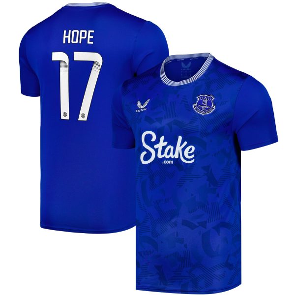 everton castore wsl home replica shirt 2024-25 with hope 17 printing Collection | Everton FC Jerseys & Footwear