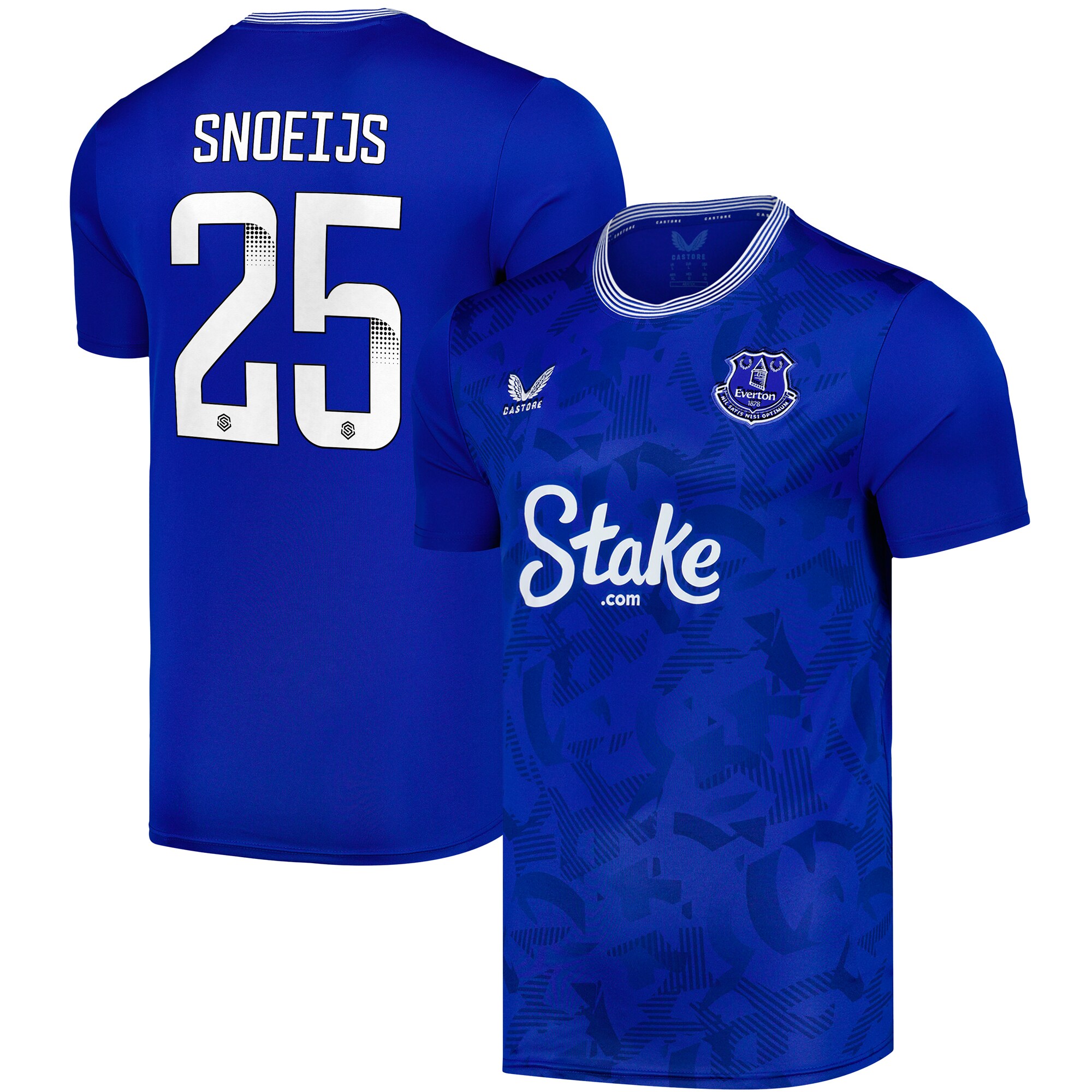 everton castore wsl home replica shirt 2024-25 with snoeijs 25 printing Collection | Everton FC Jerseys & Footwear