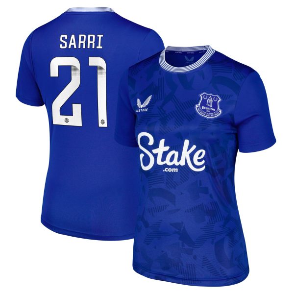 everton castore wsl home replica shirt 2024-25 – womens with sarri 21 printing Collection | Everton FC Jerseys & Footwear