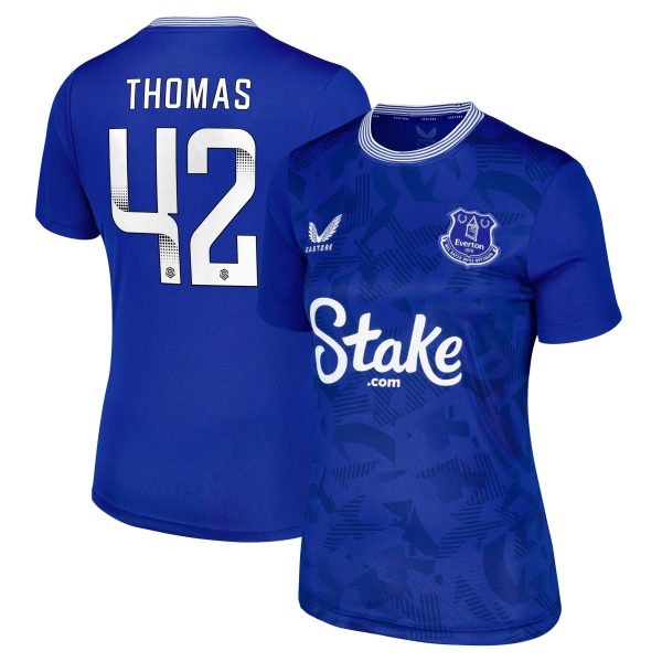 everton castore wsl home replica shirt 2024-25 – womens with thomas 42 printing Collection | Everton FC Jerseys & Footwear